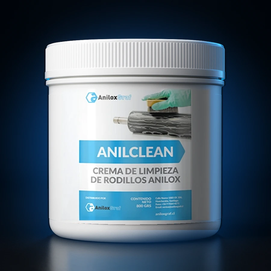 Kit Anilclean para limpieza química de rodillos Anilox en planta